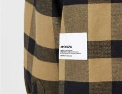 AAPE By A Bathing Ape Badge Check Shirt -Obey Geschaft sz 561950 f