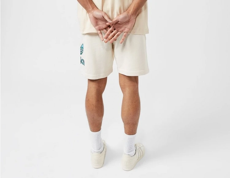 Adidas Originals Stacked Trefoil Earth Shorts 2 Adidas Originals Stacked Trefoil Earth Shorts - Image 2