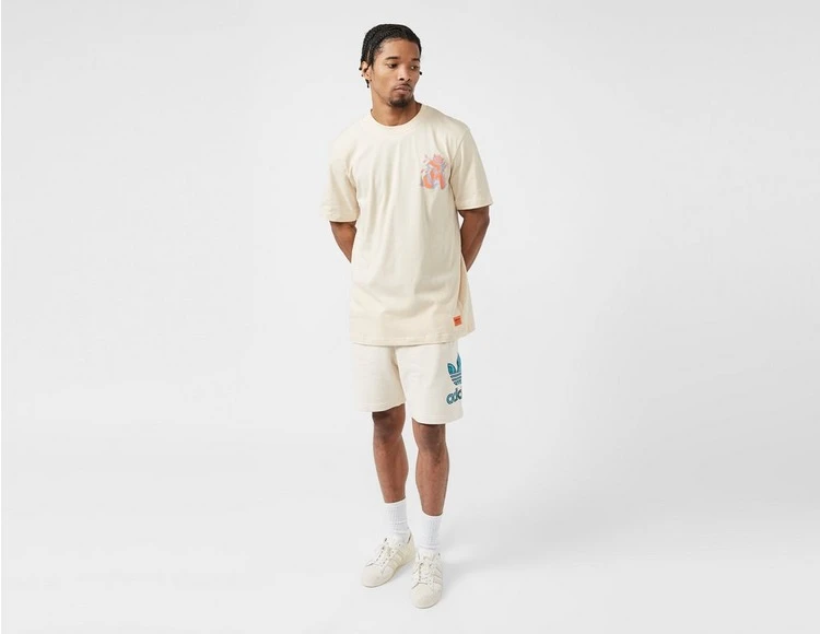 Adidas Originals Stacked Trefoil Earth Shorts 3 Adidas Originals Stacked Trefoil Earth Shorts - Image 3