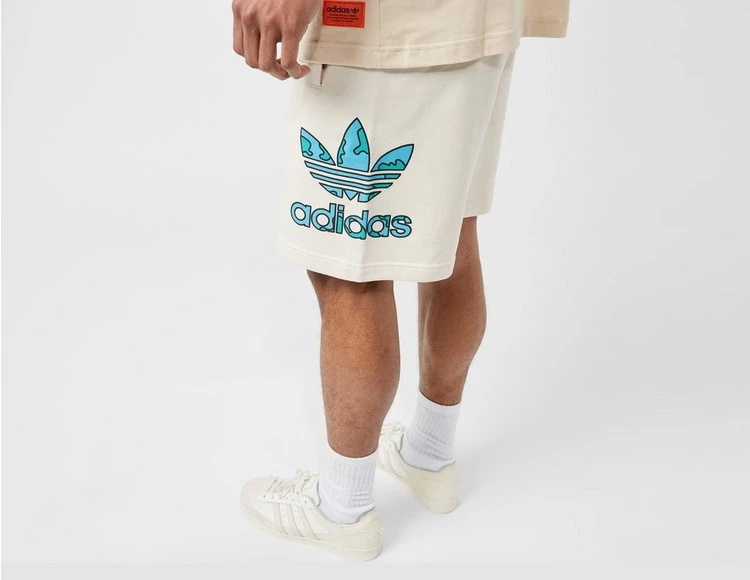 Adidas Originals Stacked Trefoil Earth Shorts 4 Adidas Originals Stacked Trefoil Earth Shorts - Image 4