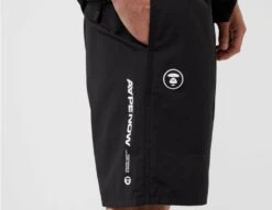AAPE By A Bathing Ape Badge Shorts -Obey Geschaft sz 623463 e