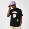 AAPE By A Bathing Ape Camo Big Face T-Shirt