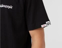 AAPE By A Bathing Ape Moonface Graphic Print T-Shirt -Obey Geschaft sz 623473 e