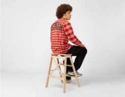 ICECREAM CHECK FLANNEL SHIRT -Obey Geschaft sz 628759 f