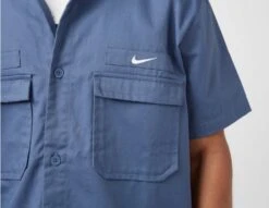 Nike Life Woven Military Short-Sleeve Shirt -Obey Geschaft sz 645670 e
