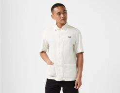 Fred Perry Linen Pique Panel Shirt