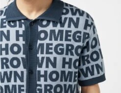 Homegrown Camden Knit Polo -Obey Geschaft sz 653839 e