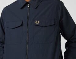 Fred Perry Twill Overshirt -Obey Geschaft sz 653904 e