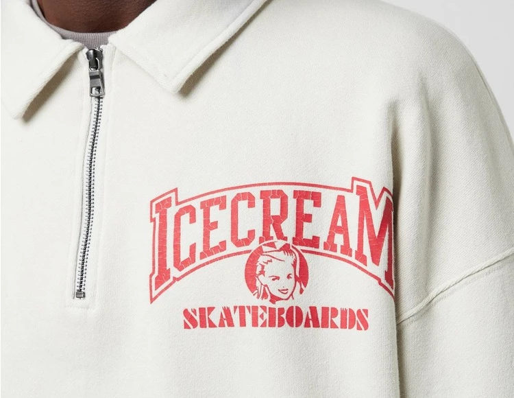 ICECREAM Zip Collared Sweatshirt 5 ICECREAM Zip Collared Sweatshirt - Image 5