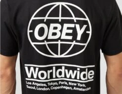 Obey Global T-Shirt -Obey Geschaft sz 663001 f