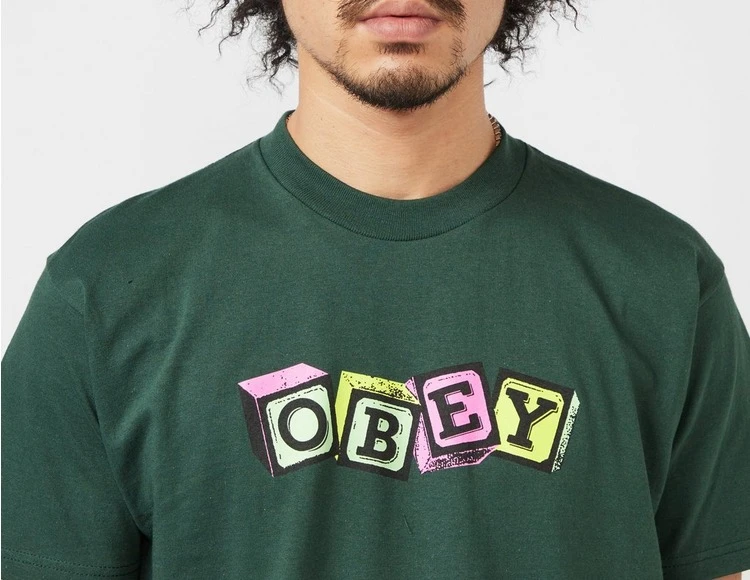 Obey Toy Blocks T-Shirt 5 Obey Toy Blocks T-Shirt – Bild 5
