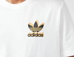 Adidas Originals Graphics Fire Trefoil T-Shirt -Obey Geschaft sz 664763 e