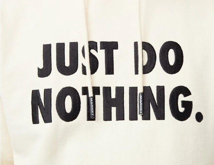 MARKET Just Do Nothing Hoodie 4 MARKET Just Do Nothing Hoodie - Image 4