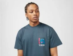 Tired Skateboards Thumbs Down T-Shirt -Obey Geschaft sz 681638 d